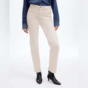 Madewell '90s Straight Jean Women's Cream Jeans